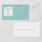 Namaste vertaling afsprakenkaartje (Voorkant / Achterkant)