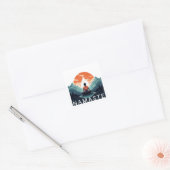 NAMASTE VIERKANTE STICKER (Envelop)