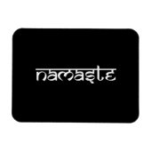 Namaste vormgeving in Sanskrietstijl Magneet (Horizontaal)