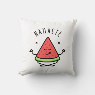 Namaste Watermelon Yoga Kussen