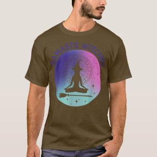 Namaste Witches Halloween Pastel Gothic Spooky Yog T-shirt