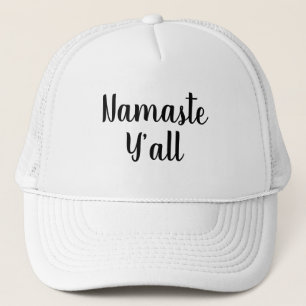Namaste Y’all Yoga Typografie Trucker Pet