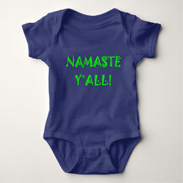 Namaste Y'All - Baby Yoga Clothes Romper