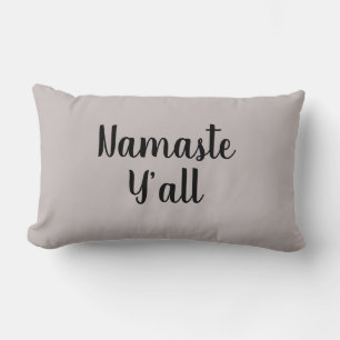 Namaste Yall Script Yoga Pillow Kussen