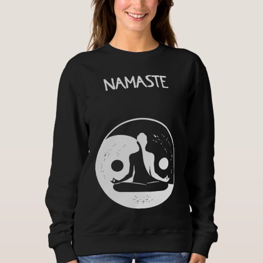 Namaste Yin Yang Meditation Trui (Voorkant)