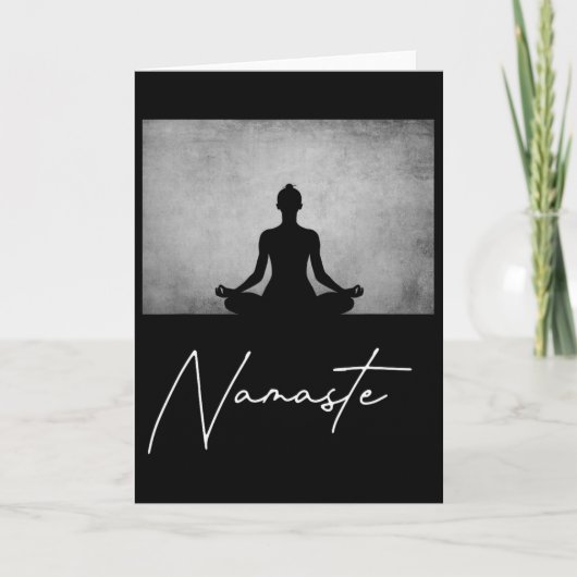 Namaste Yoga _1  Kaart (Voorkant)