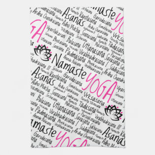 Namaste Yoga Asanas Positions Names in Sanskrit Theedoek