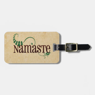 Namaste Yoga Bagagelabel