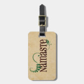 Namaste Yoga Bagagelabel (Voorkant verticaal)