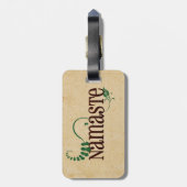 Namaste Yoga Bagagelabel (Achterkant verticaal)