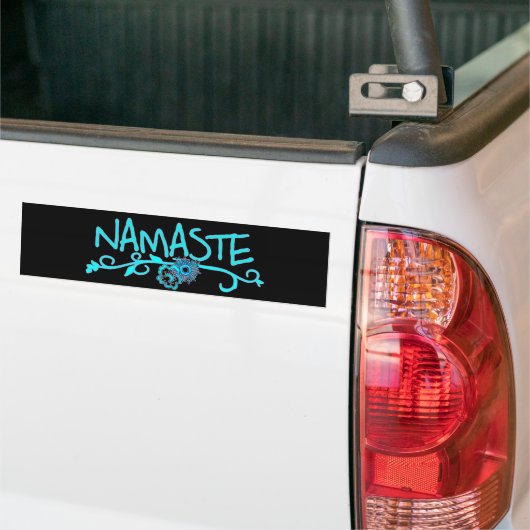 Namaste Yoga Bumpersticker (Op Truck)