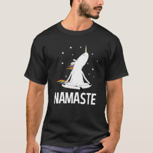 Namaste Yoga Dag Zen Boeddhisme Meditatie Instruct T-shirt