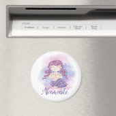 Namaste Yoga Girl Magnet (Insitu (Vaatwasser))
