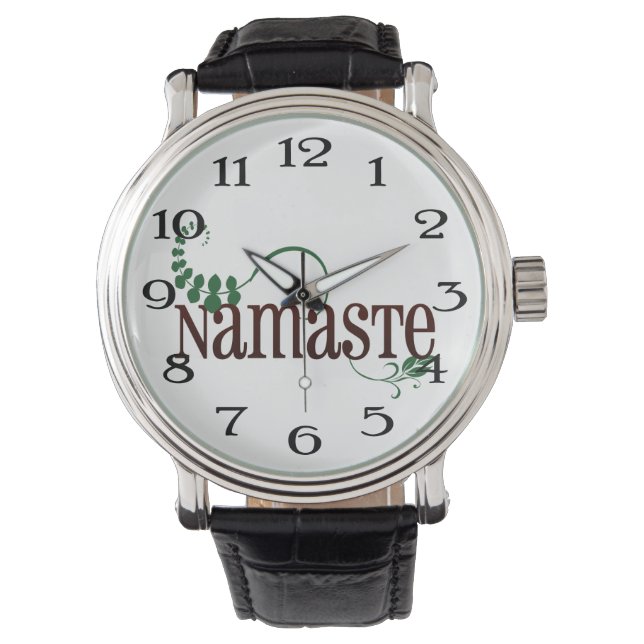 Namaste Yoga Horloge (Voorkant)