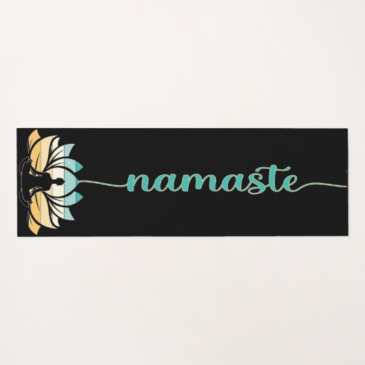 Namaste yoga mat (Achterkant (horizontaal))