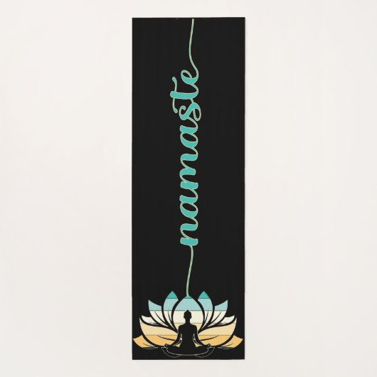 Namaste yoga mat (Achterkant)