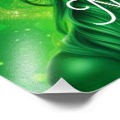 Namaste, Yoga, Meditatie, Vrede, Respect Foto Afdruk (Hoek)