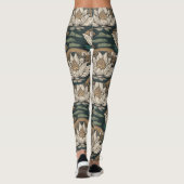 Namaste, Yoga, Meditatie, Vrede, Respect Leggings (Achterkant)