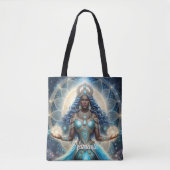 Namaste, Yoga, Meditatie, Vrede, Respect Tote Bag (Voorkant)