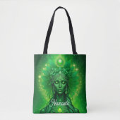 Namaste, Yoga, Meditatie, Vrede, Respect Tote Bag (Voorkant)