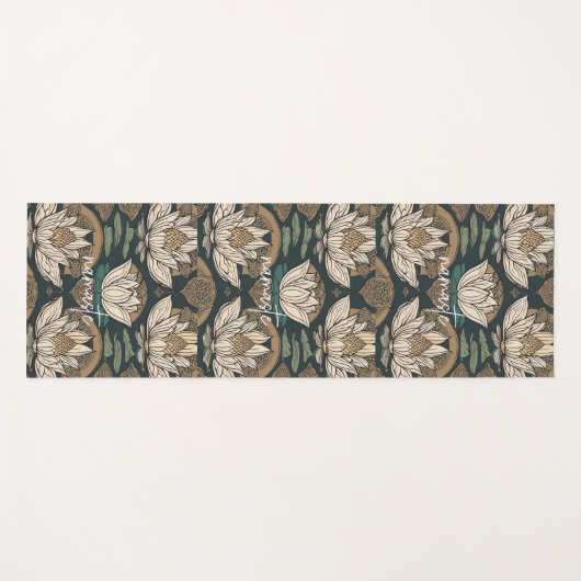 Namaste, Yoga, Meditatie, Vrede, Respect Yogamat (Voorkant (horizontaal))