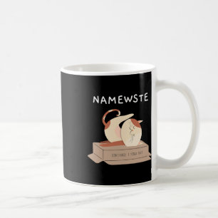 Namaste Yoga Om Kattenpose Asana Kitty Grappig Cad Koffiemok