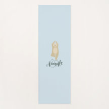 Namaste Yoga Pose Beer