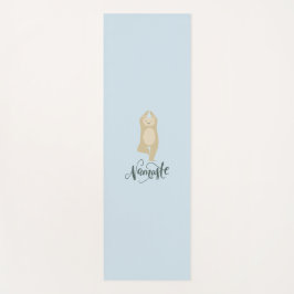 Namaste Yoga Pose Beer Yogamat