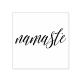 Namaste Yoga Rubberstempel (Afrduk)