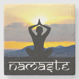 Namaste, Yoga Sunrise, Onderzetters