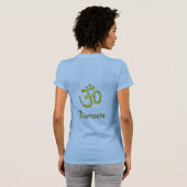 Namaste Yoga T T-shirt (Achterkant volledig)