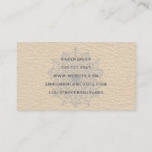 Namaste Yoga Tribal Patroon Visitekaartje (Achterkant)