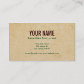 Namaste Yoga Visitekaartje (Achterkant)