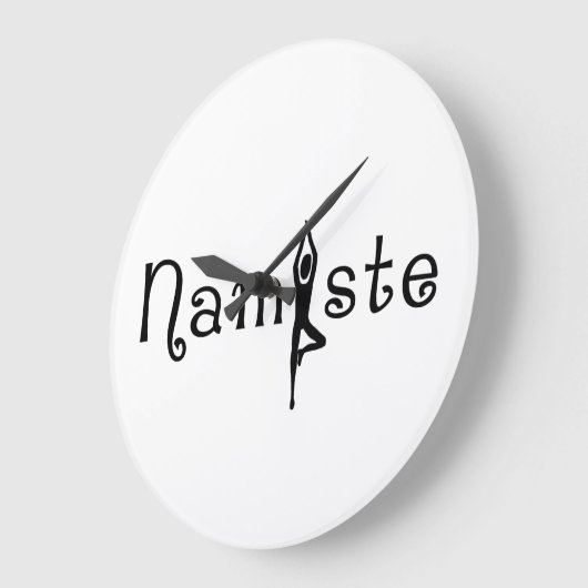 Namaste Yoga Wall klok (Hoek)
