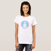 NAMASTE YOGA YOGI MEDITATIE T-SHIRT (Voorkant volledig)