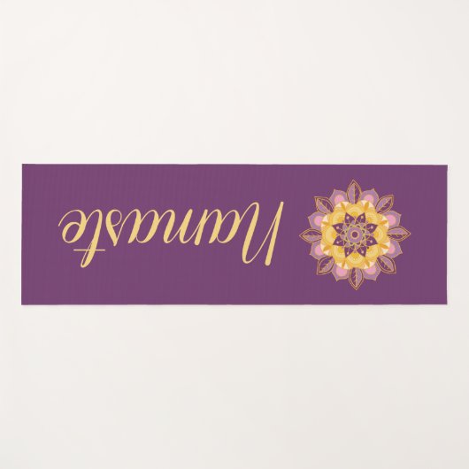 Namaste Yogamat (Voorkant (horizontaal))