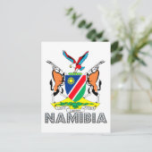 Nambian Emblem Briefkaart (Staand voorkant)
