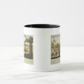 Namchas Place in Lahore, die de gouden troon toont Mok (Midden)