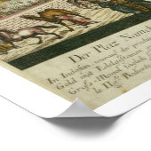 Namchas Place in Lahore, die de gouden troon toont Poster (Hoek)