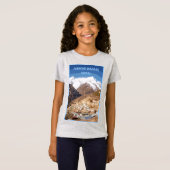 Namche Bazaar en uitzicht in de bergen, Nepal T-shirt (Voorkant volledig)