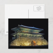 Namdaemun Gate Seoul Briefkaart (Voorkant / Achterkant)