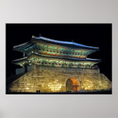 Namdaemun Gate Seoul Poster (Voorkant)