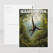 Namdapha Nationaal Park India Reizen Briefkaart (Voorkant / Achterkant)