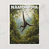 Namdapha Nationaal Park India Reizen Briefkaart (Voorkant)