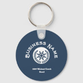 Name and Logo Nautical Sleutelhanger (Voorkant)