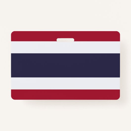 Name Badge with flag of Thailand (Achterkant)