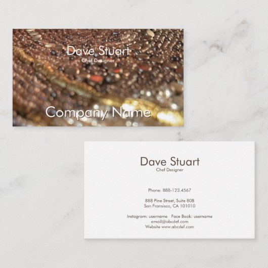 Name Cards Oriental Visitekaartje (Voorkant / Achterkant)