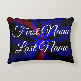 Name Change Color Center Geometric Accent Pillow Accent Kussen