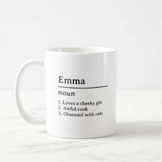 Name Definition Mug Koffiemok