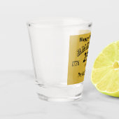 Name || Happy Birthday America 250 Years Gold Shot Glas (Links)